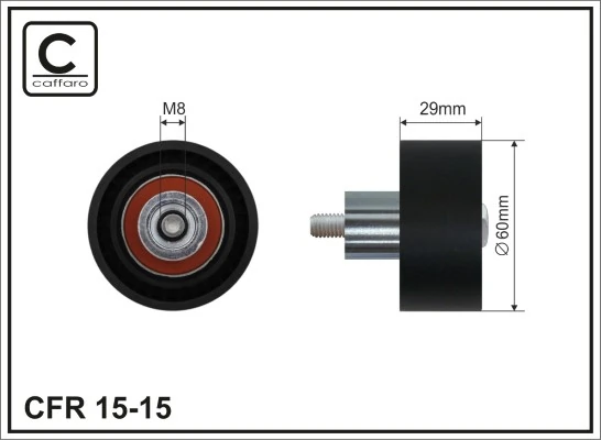 Polea correa distribución para Ford Mondeo BFP