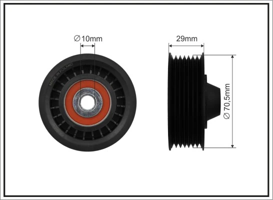 Rodillo guia para Renault Megane III (BZ0, BZ1, B3)