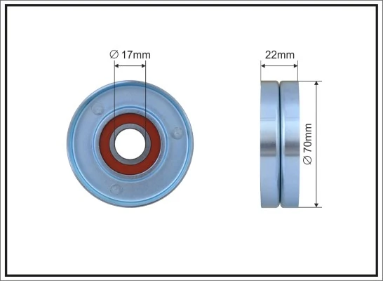 Rodillo tensor para Chrysler Voyager I ()