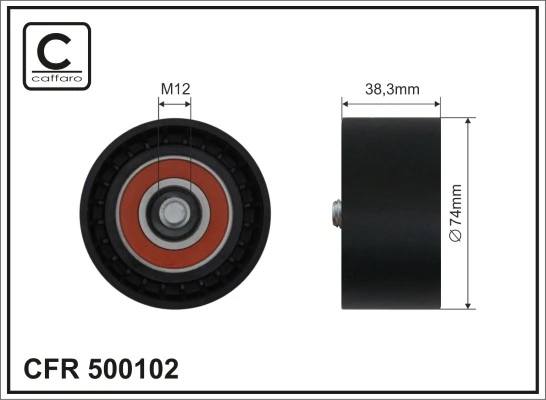 Comprar Polea tensora auxiliar de la correa poly V Volvo Trucks TRUCK FH12   a bajo precio