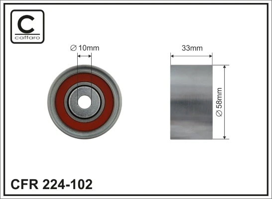 Comprar Rodillo intermedio de correa dentada 6  GY