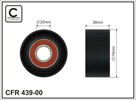 Polea tensora Renault Trucks MAGNUM  (1990-2000)