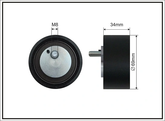 Comprar 504334710 Iveco Polea tensora, correa poli V