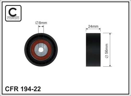 Rodillo tensor correa poli V Denckermann P326008 precio, desde 17,76 EUR