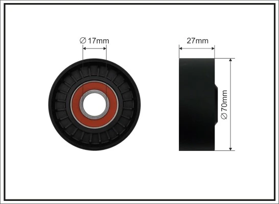 Rodillo tensor correa poli V Toyota RAV4 III desde 19,66 €