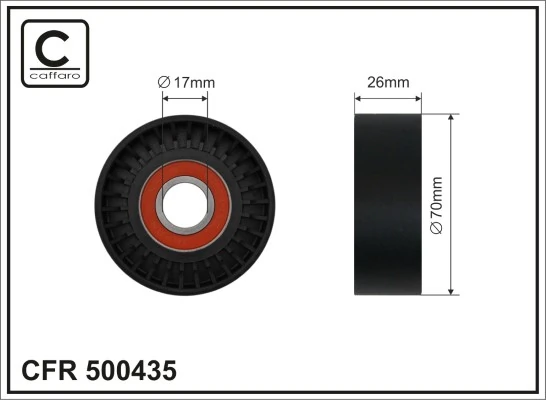 Polea tensora para Subaru Forester IV S13, SJ