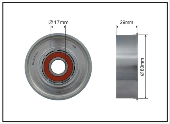 Comprar MPQ1346 Magneti Marelli Polea tensora, correa poli V