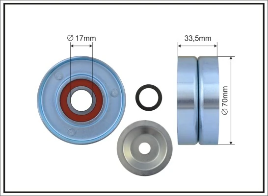 Tensor correa distribución para Nissan Navara D40