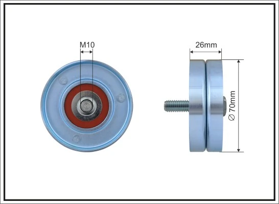 Rodillo, correa trapecial poli V Jeep Cherokee 2 XJ