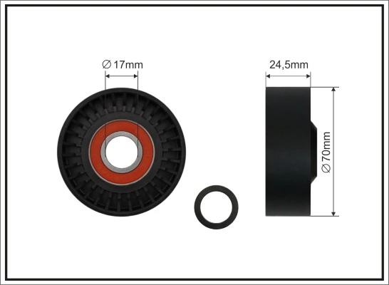 Comprar Rodillo tensor de la correa de transmisión Mitsubishi Colt VII Z3 a bajo precio