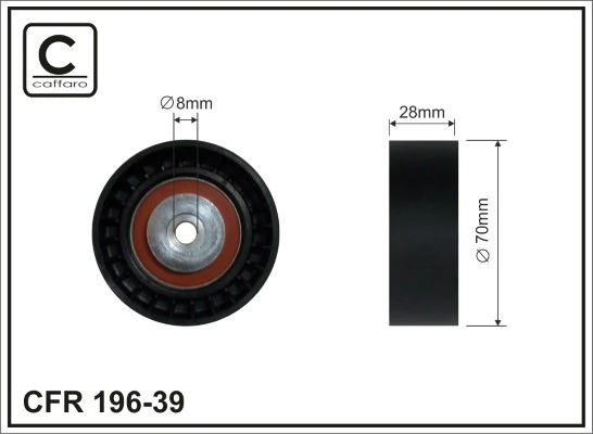 Rodillo guia para Volkswagen Transporter  (7JD, 7JE)