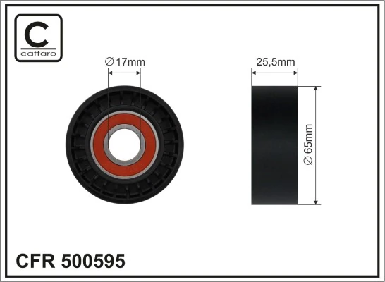 Comprar Polea tensora, correa poli V C5  RC