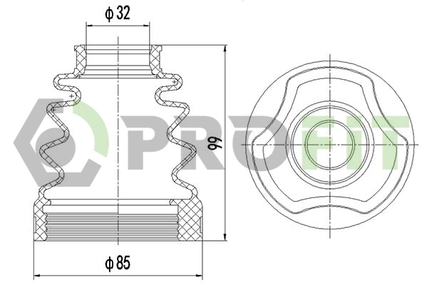 Fuelle transmisión delantero exterior Citroen C2 hatchback (JM) (2003 - 2008) precio, desde 6,20 EUR