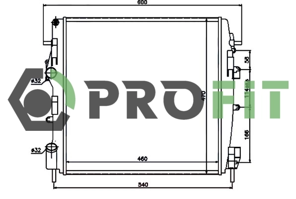 Comprar 8200072712 Nissan/Infiniti Radiador de auto