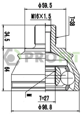  Junta homocinetica Audi A6 