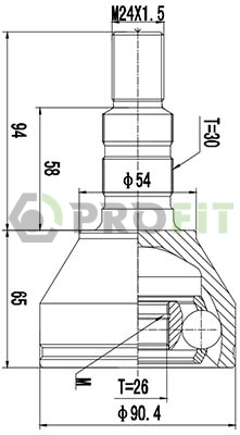 Comprar Junta homocinetica Opel Astra H L35