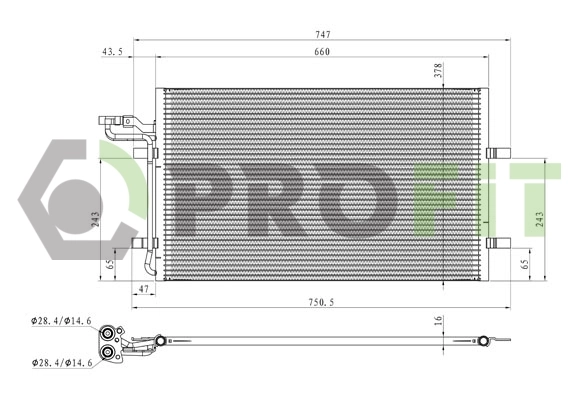 Condensador S40 II sedán (2004-2012) original desde 84,55 €