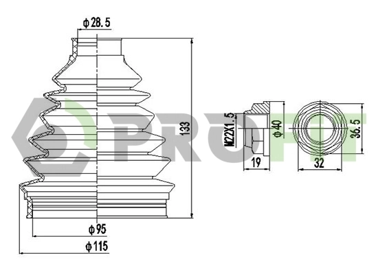  Fuelle de palier delantero exterior Renault Master 2