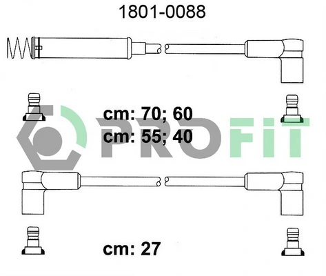 Juego de cables de bujias Opel Kadett D hatchback (1979 - 1984) precio, desde 18,97 EUR