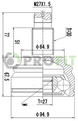 Junta homocinética exterior delantera X5  SUV (2000-2006) original desde 47,89 €
