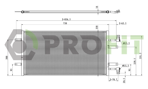 Comprar 93861172 General Motors Condensador de aire acondicionado