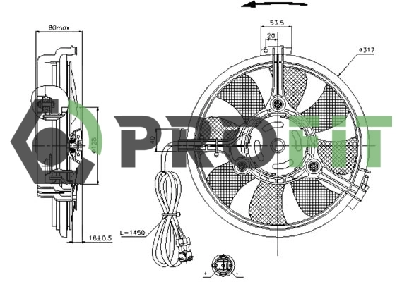 Ventilador de radiador Audi A4 B5 sedán (8D2) (1994 - 2001) precio, desde 58,29 EUR