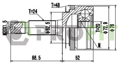 Comprar Junta homocinetica KIA Picanto I BA