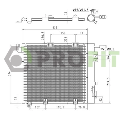 Comprar Condensador aire acondicionado Opel Astra G F48, F08
