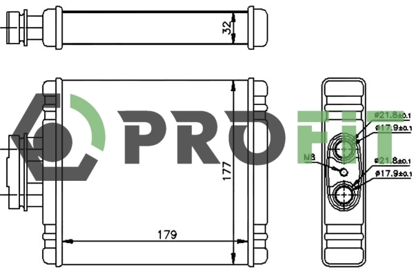 Comprar Radiador calefacción Volkswagen Polo IV 9N, 9A