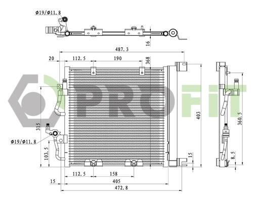 Comprar Condensador aire acondicionado Opel Astra H A04