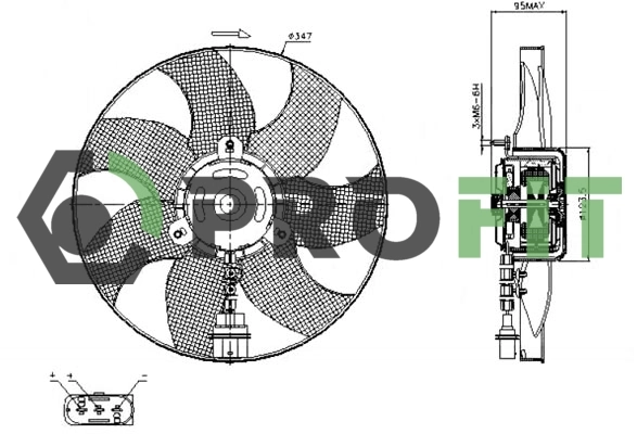 Comprar Ventilador del motor Volkswagen Polo III 6N2