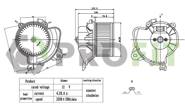 Ventilador de calefacción Opel Corsa D monovolumen (X12) (2006 - 2025) precio, desde 71,79 USD