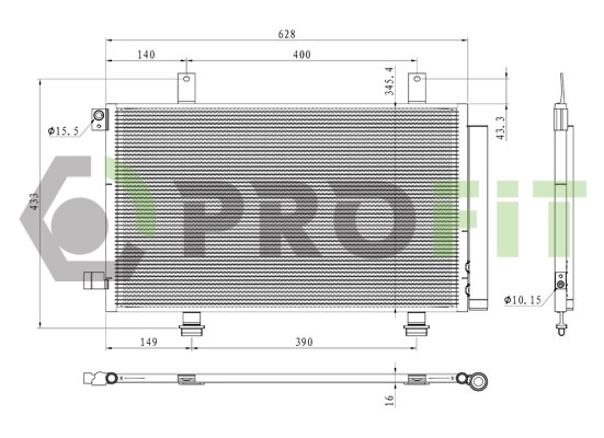 Comprar Condensador aire acondicionado Suzuki SX4  GY