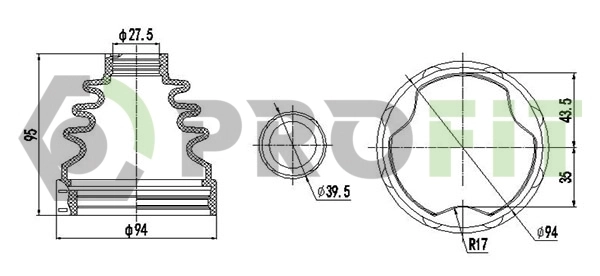 Comprar Fuelle de semieje delantero interior Fiat Ducato III 250