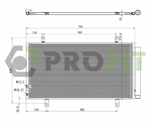 Aire acondicionado capacitor Toyota Camry  desde 122,34 €