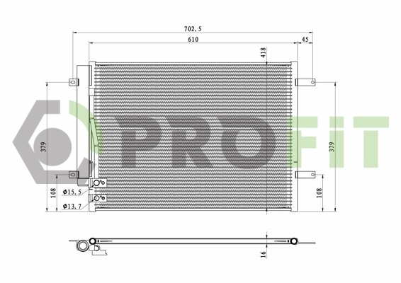 Comprar Condensador aire acondicionado Volkswagen Passat ALLTRACK B7 365
