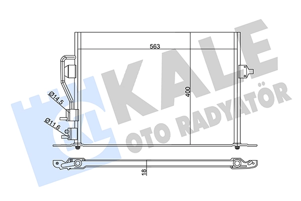 Comprar Condensador aire acondicionado Ford Mondeo II BFP
