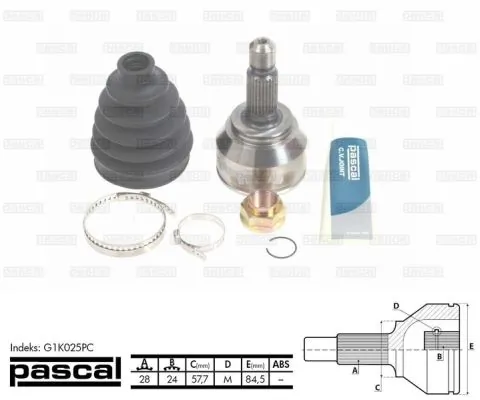 Junta homocinética exterior delantera para Rover 75  (RJ)