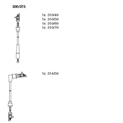 Juego de cables de bujias Bosch B105 precio, desde 33,91 EUR