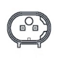 ABEU201 Mobiletron Sensor de rueda abs