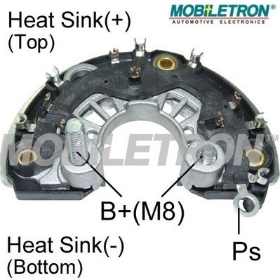 Puente de diodos, alternador Mercedes GLK  (2008-2015)