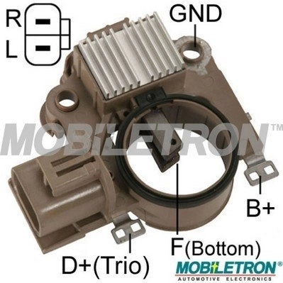 Relé de alternador de carga Mitsubishi Canter VIII (FB7, FB8, FE7, FE8)