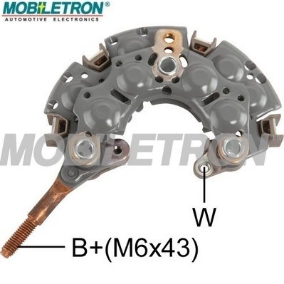 Alternador Diodo Puente Rectificador Toyota Yaris P10