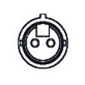 ABEU117 Mobiletron Sensor de rueda abs