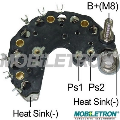 Alternador Diodo Puente Rectificador para Renault Kangoo  (KC0, KC1)