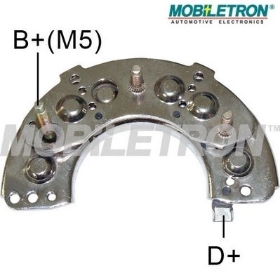 Puente de diodos, alternador REC665 Unipoint
