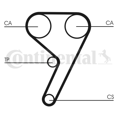 Comprar Correa de distribución Ford Fiesta IV JAS, JBS a bajo precio