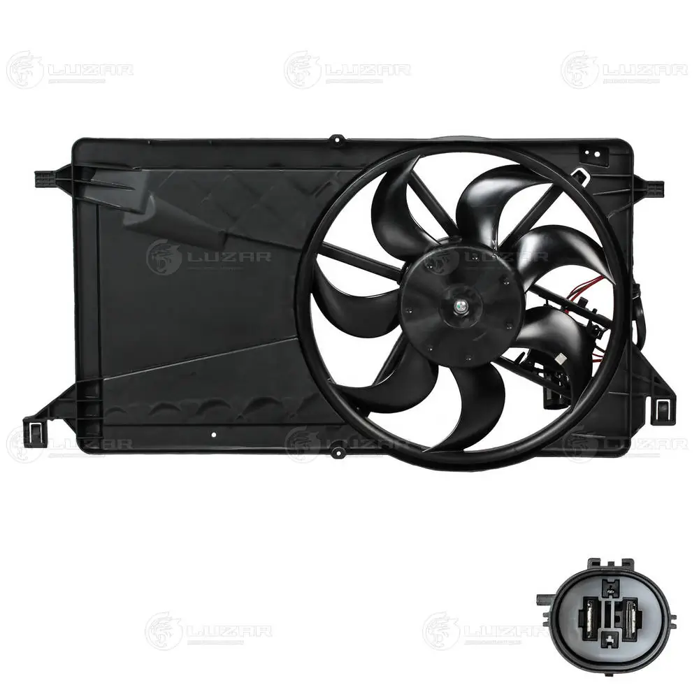 EV0121140 Jdeus Ventilador de refrigeración del motor