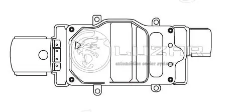 LFR1075 Luzar Regulador de velocidad del ventilador de refrigeración (unidad de control)
