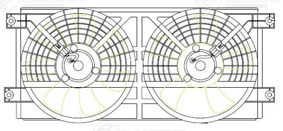 Ventilador de radiador SsangYong Kyron SUV (2005 - 2007) precio, desde 68,24 EUR